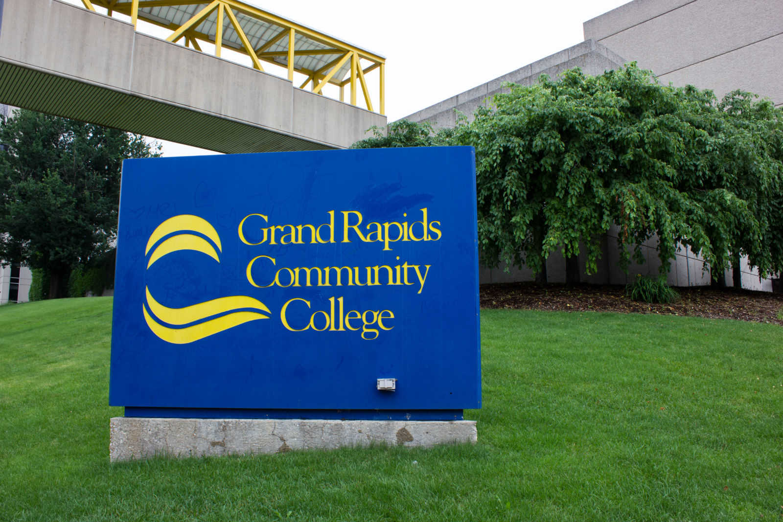 File photo Grand Rapids Community College sign