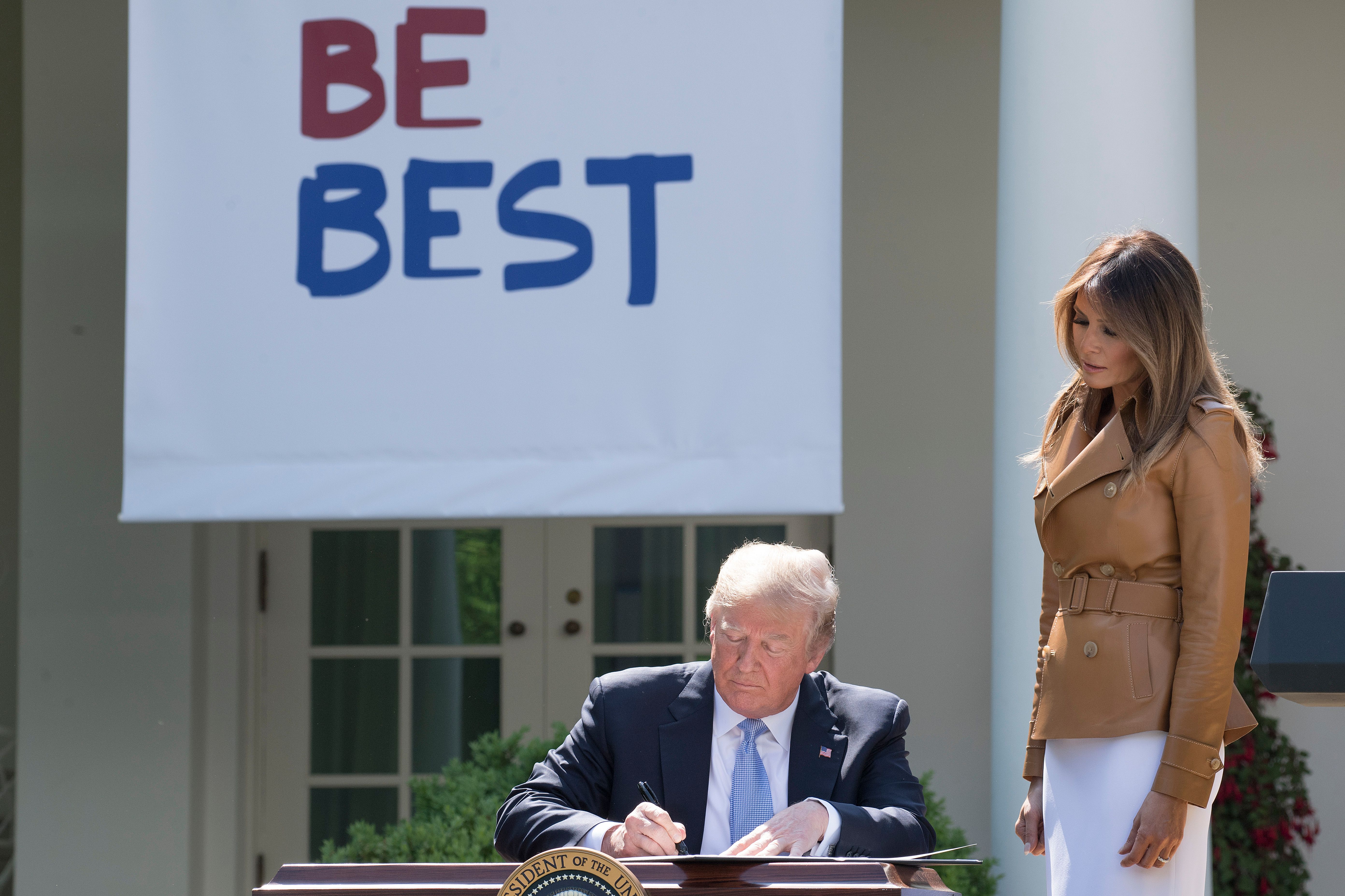 Melania Trump Launches BE BEST Awareness Campaign For Kids